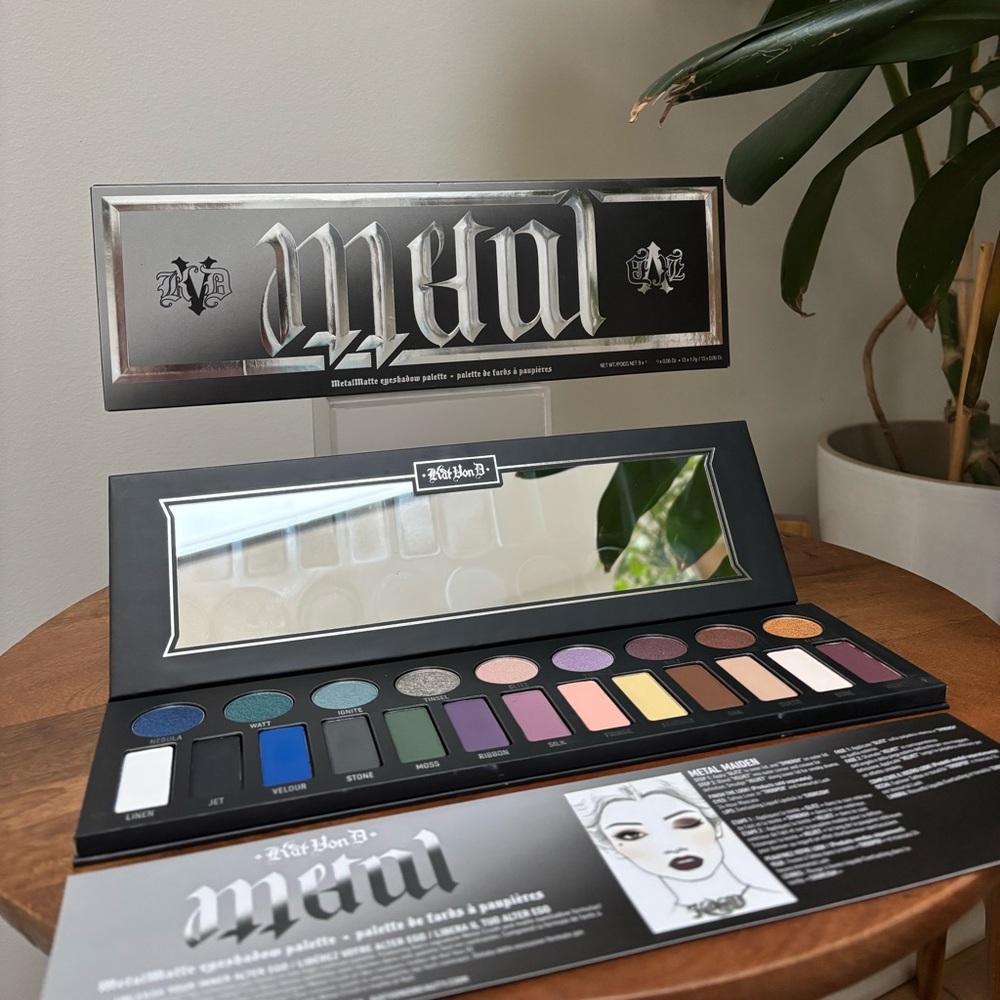 Kat Von D Metal Eyeshadow Palette - Bold Shades